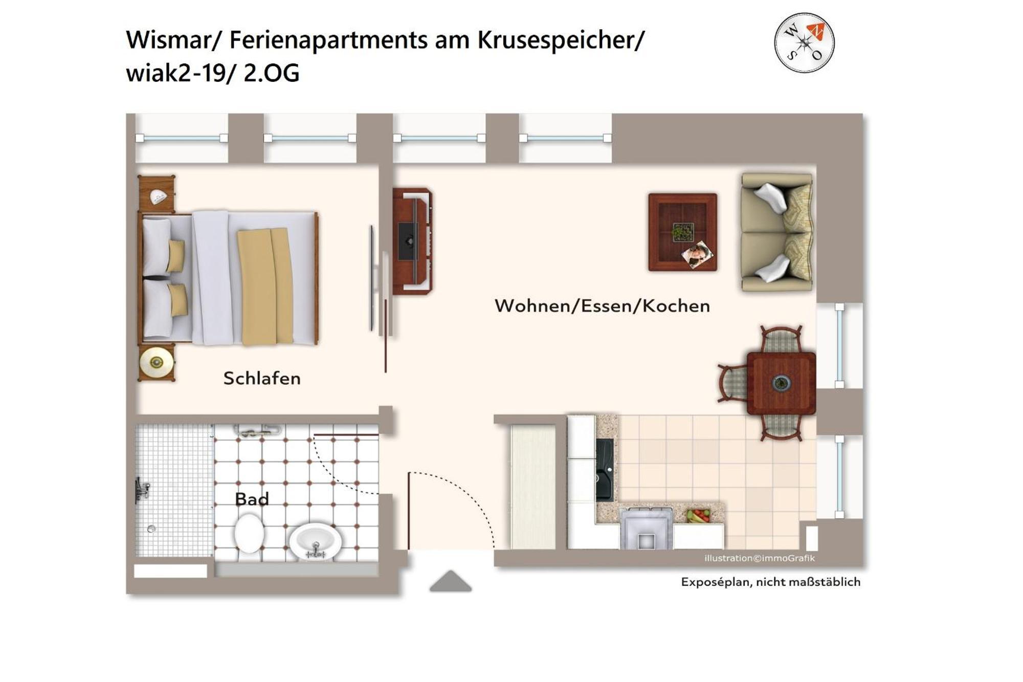 Ferienapartments Am Krusespeicher Ferienapartments Am Krusespeicher 2-19 Wißmar المظهر الخارجي الصورة